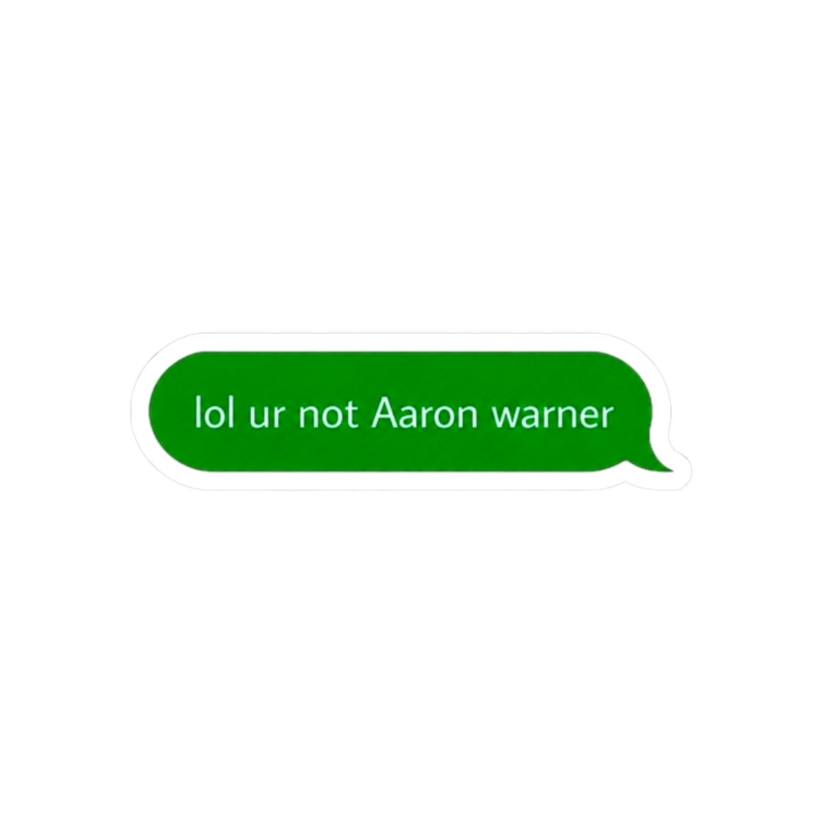 lol ur not aaron warner | Tahereh Mafi - alternate angle 3, merchandise