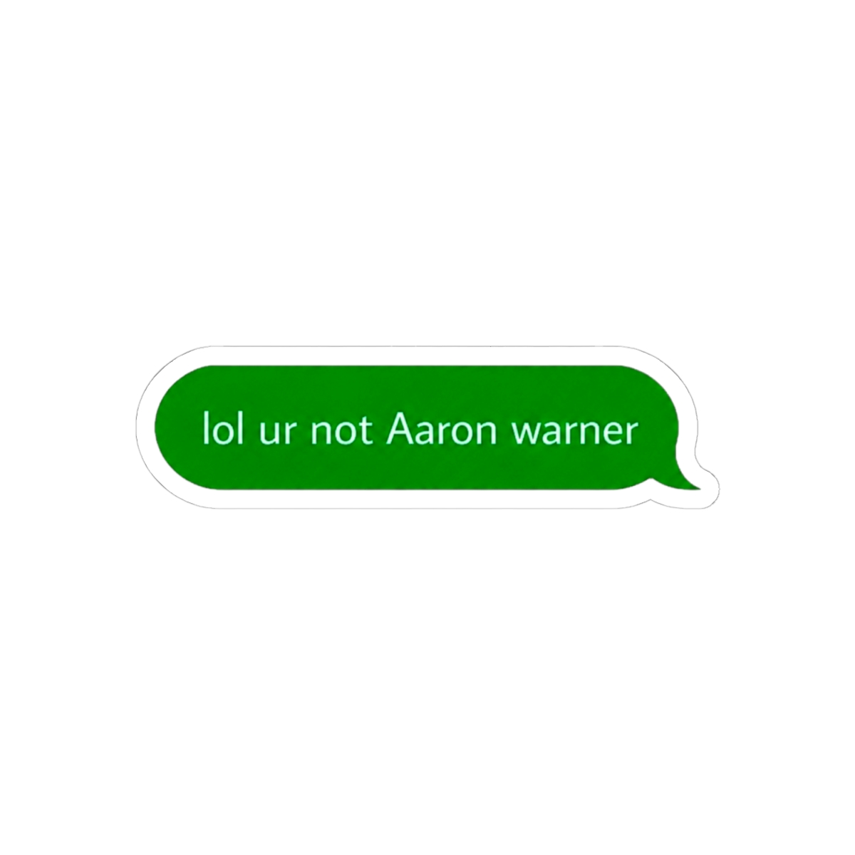 lol ur not aaron warner | Tahereh Mafi - alternate angle 1, merchandise